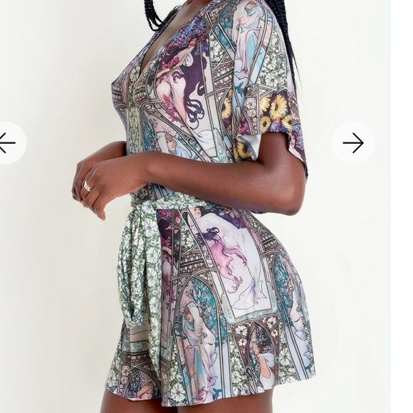 Four Seasons slinky playsuit -limited - Picture 5 of 9